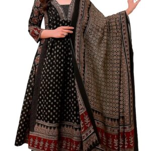 Women’s  Anarkali Kurta and Pant with Dupatta Set – Copy